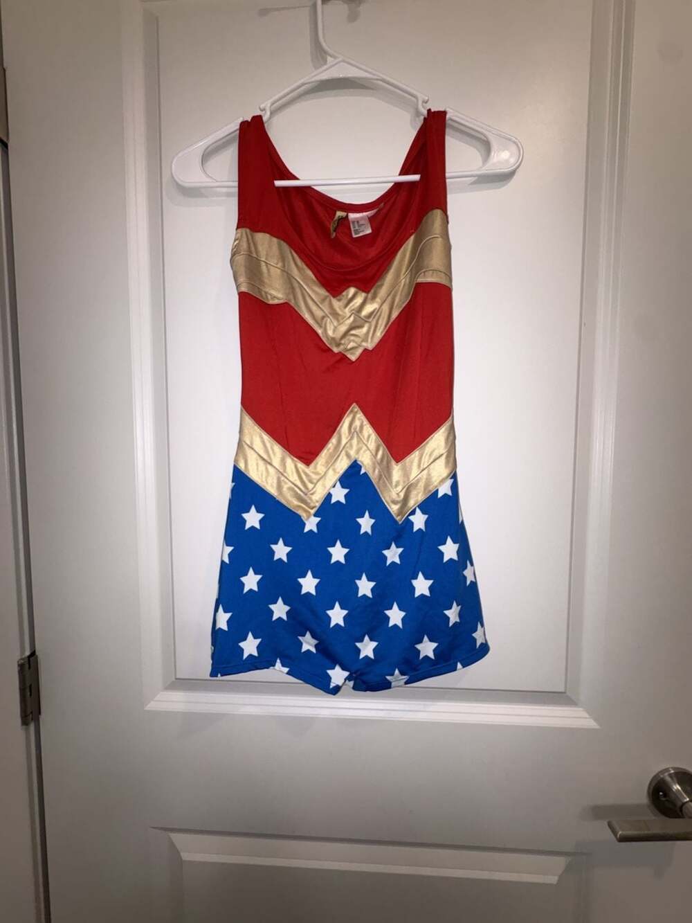 Wonder Woman Inspired Romper for Halloween
